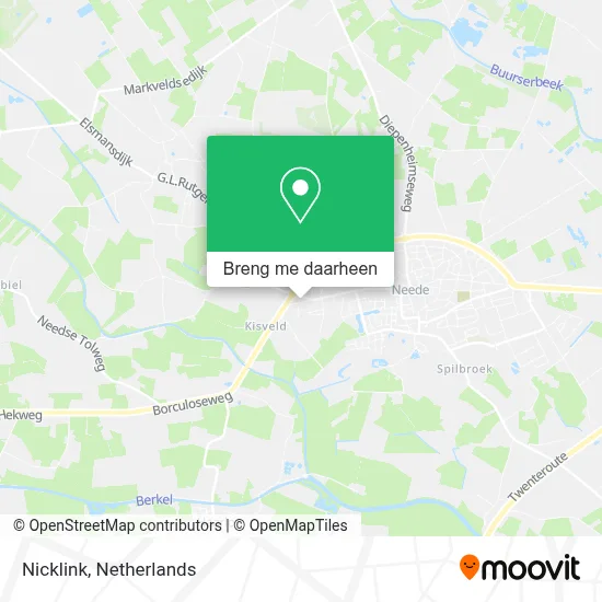 Nicklink kaart