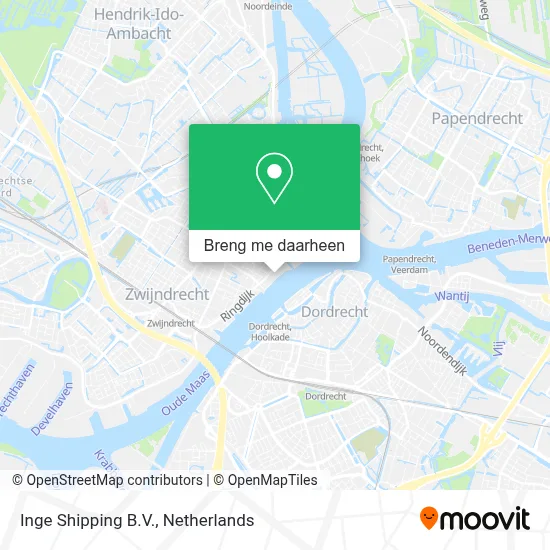 Inge Shipping B.V. kaart