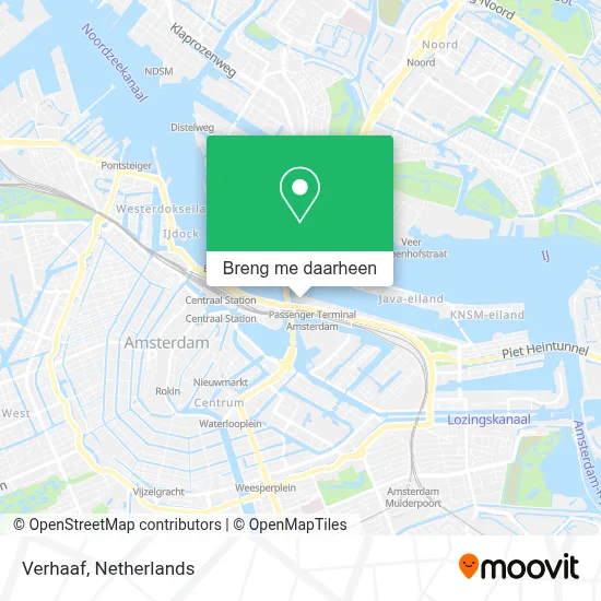 Verhaaf kaart