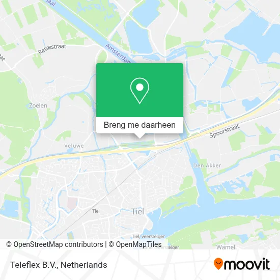 Teleflex B.V. kaart