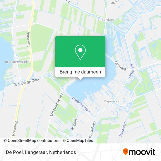 De Poel, Langeraar kaart