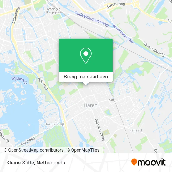Kleine Stilte kaart