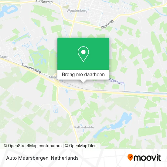 Auto Maarsbergen kaart