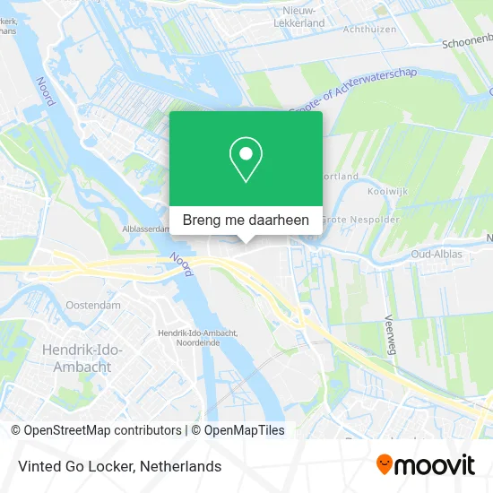 Vinted Go Locker kaart