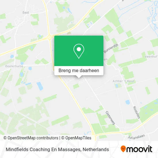 Mindfields Coaching En Massages kaart