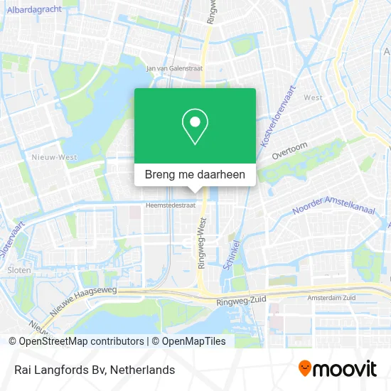 Rai Langfords Bv kaart