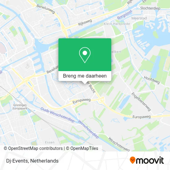 Dj-Events kaart