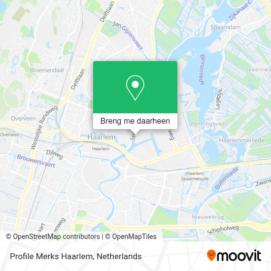 Profile Merks Haarlem kaart