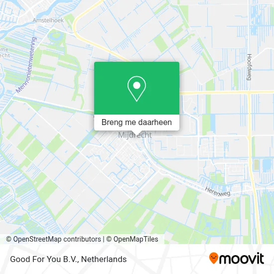 Good For You B.V. kaart
