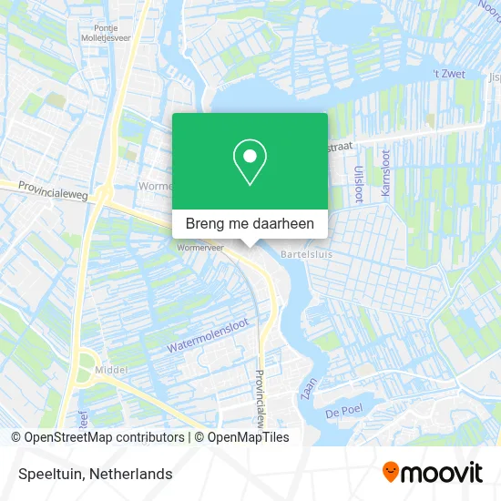 Speeltuin kaart