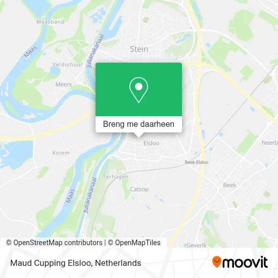Maud Cupping Elsloo kaart