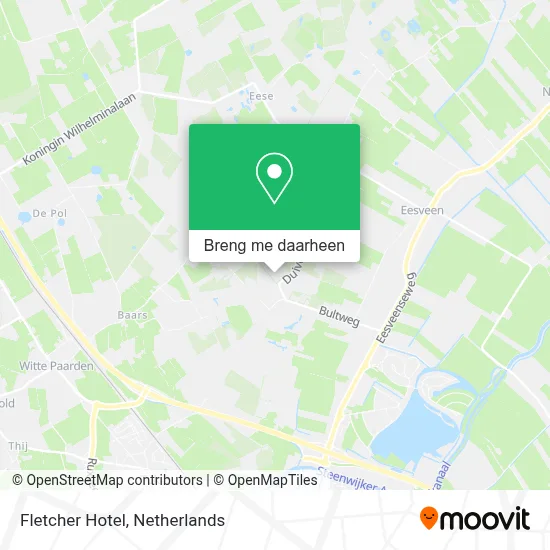 Fletcher Hotel kaart