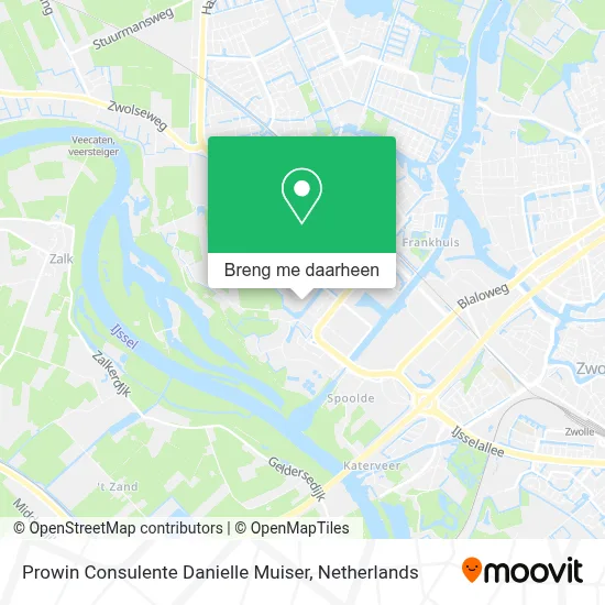 Prowin Consulente Danielle Muiser kaart