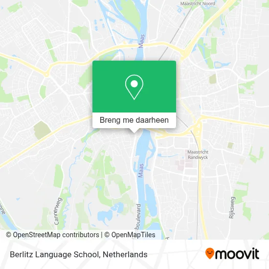 Berlitz Language School kaart