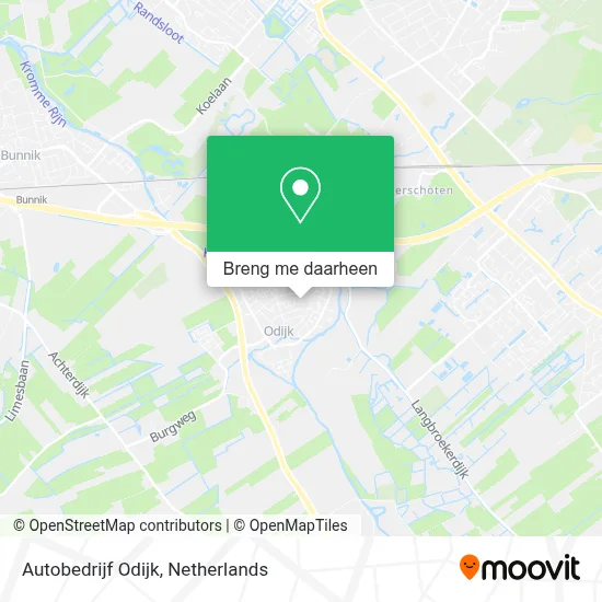 Autobedrijf Odijk kaart