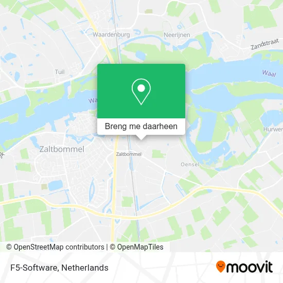 F5-Software kaart