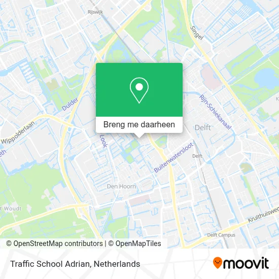 Traffic School Adrian kaart