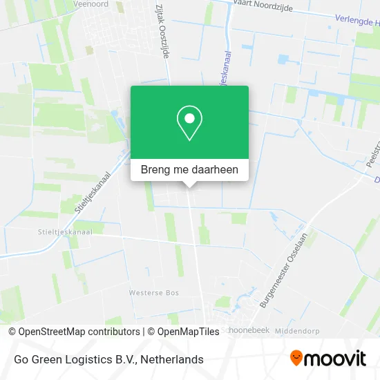 Go Green Logistics B.V. kaart