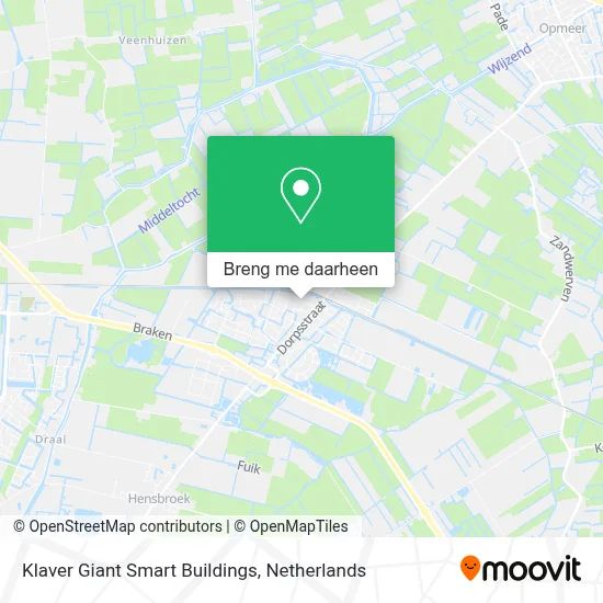 Klaver Giant Smart Buildings kaart