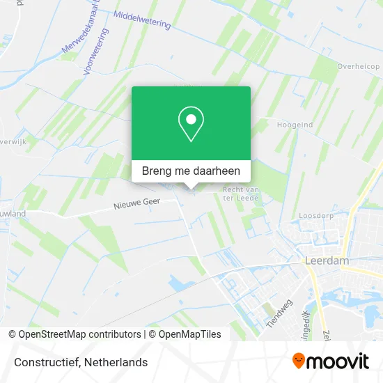 Constructief kaart