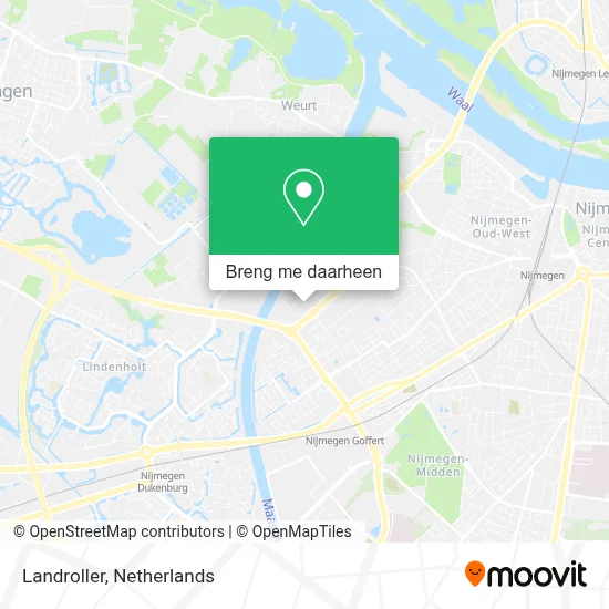 Landroller kaart