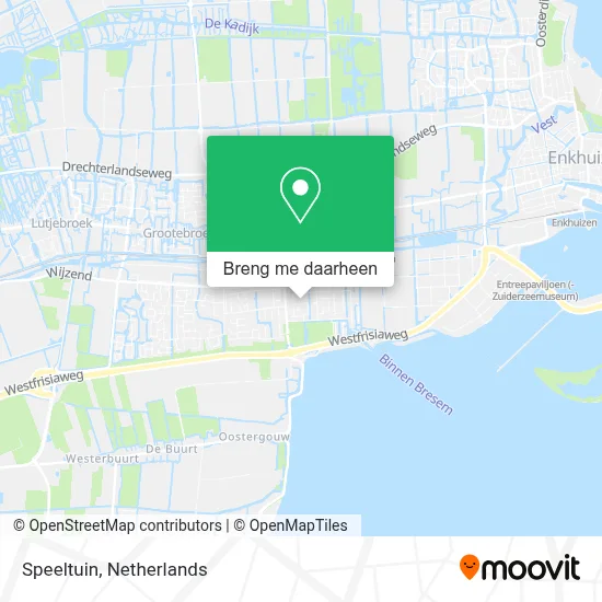 Speeltuin kaart