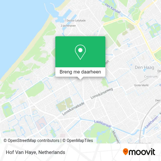Hof Van Haye kaart