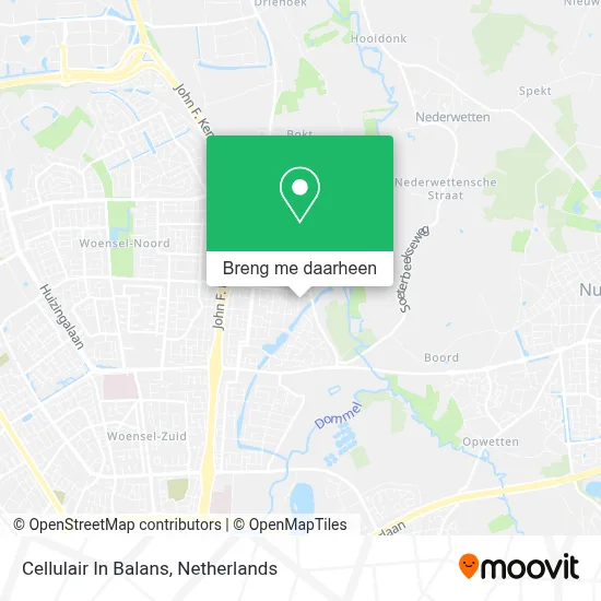 Cellulair In Balans kaart
