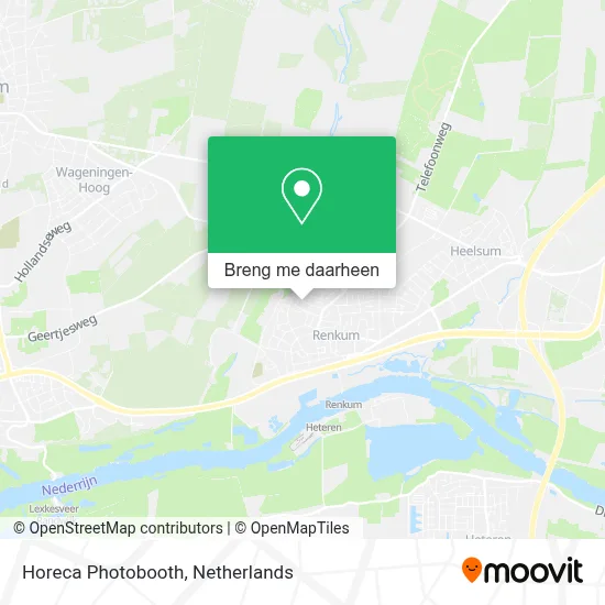 Horeca Photobooth kaart