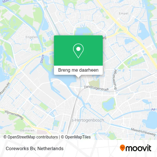 Coreworks Bv kaart