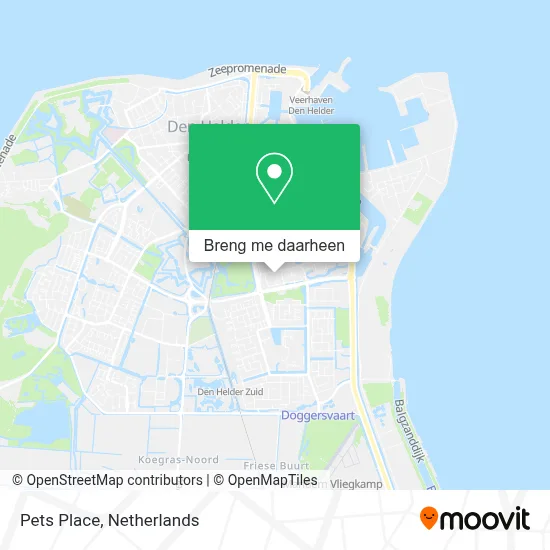 Pets Place kaart