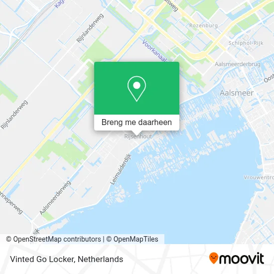 Vinted Go Locker kaart