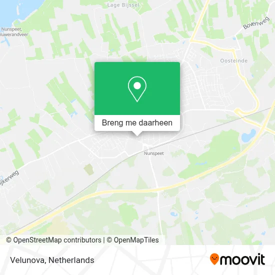 Velunova kaart