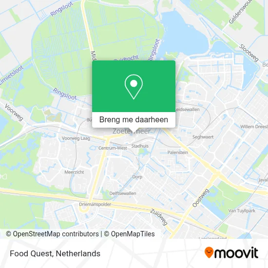 Food Quest kaart