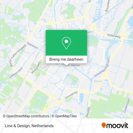 Line & Design kaart