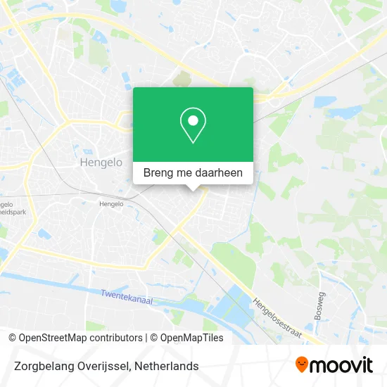 Zorgbelang Overijssel kaart