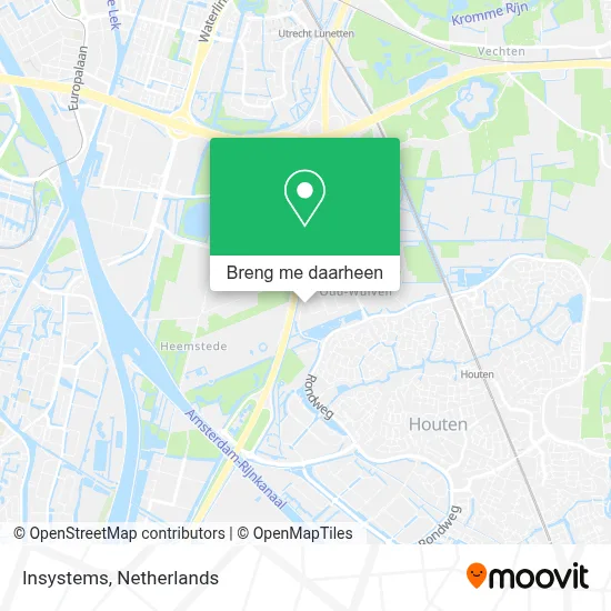 Insystems kaart