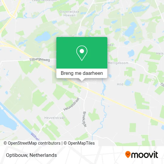 Optibouw kaart