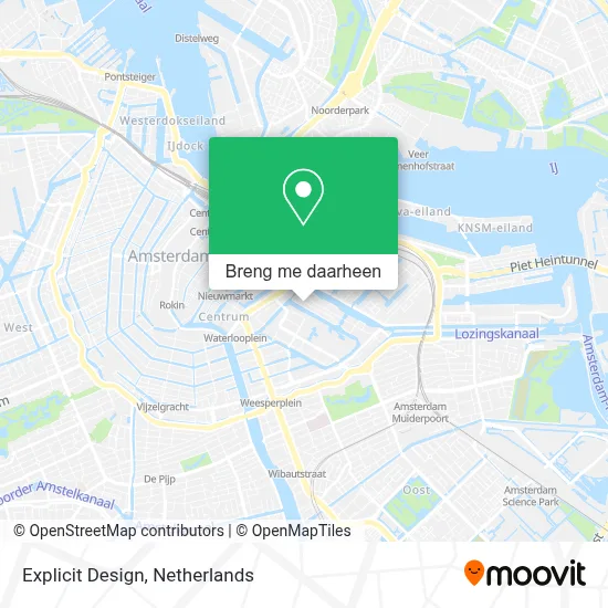 Explicit Design kaart