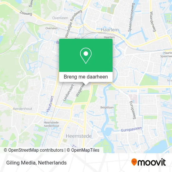 Giling Media kaart