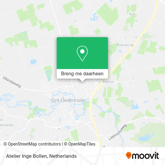 Atelier Inge Bollen kaart