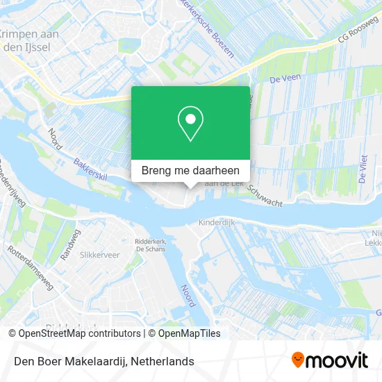 Den Boer Makelaardij kaart