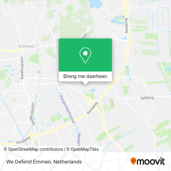 We Defend Emmen kaart