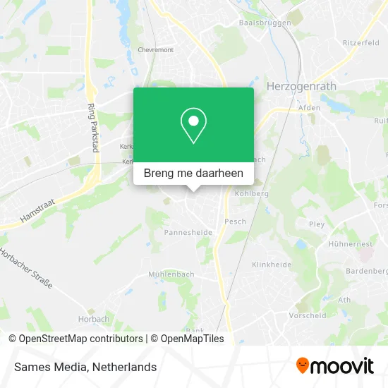 Sames Media kaart