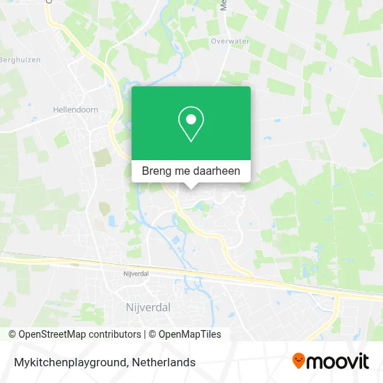 Mykitchenplayground kaart