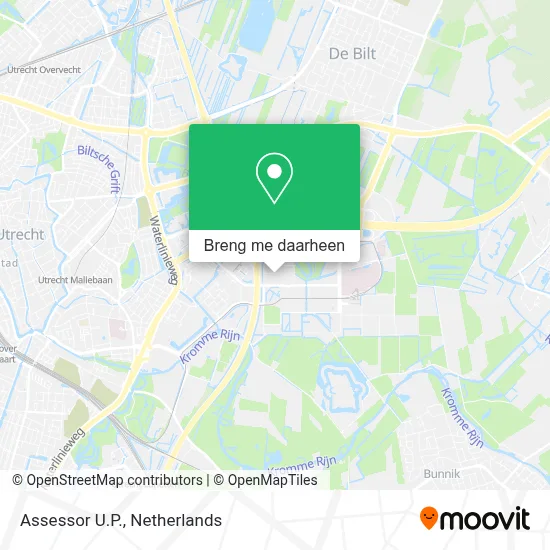 Assessor U.P. kaart