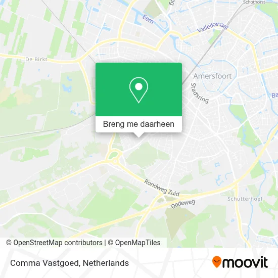 Comma Vastgoed kaart