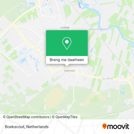 Boekscout kaart