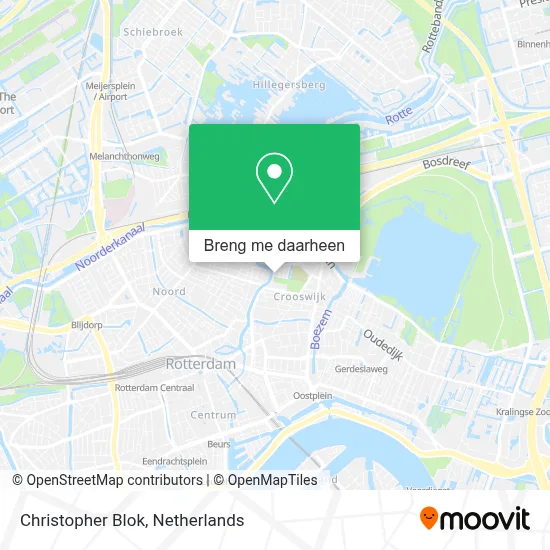 Christopher Blok kaart