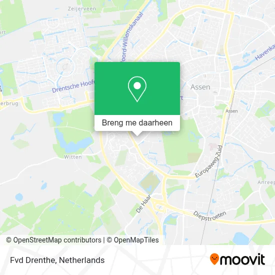 Fvd Drenthe kaart